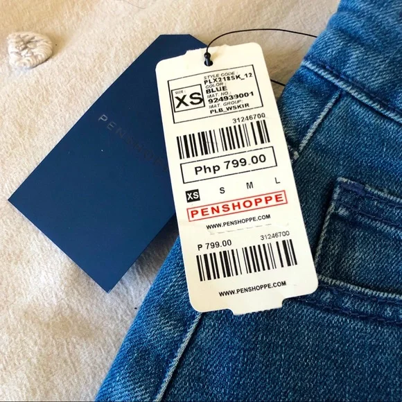 🚨PENSHOPPE - Denim Skirt - Picture 3 of 6